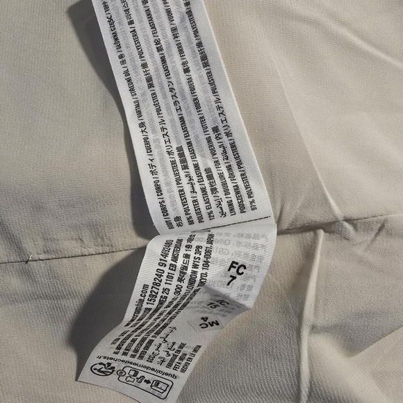 Abercrombie & Fitch Cream Mini Dress - Picture 6 of 6